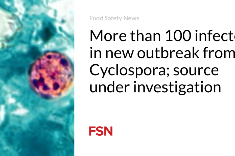 More than 100 infected in new outbreak from Cyclospora; source under investigation