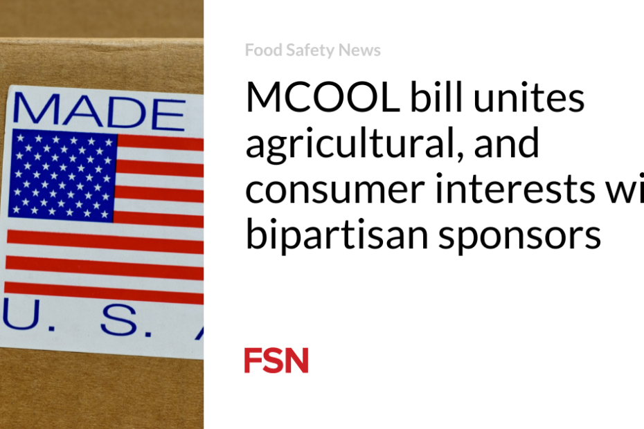 MCOOL bill unites agricultural, and consumer interests with bipartisan sponsors