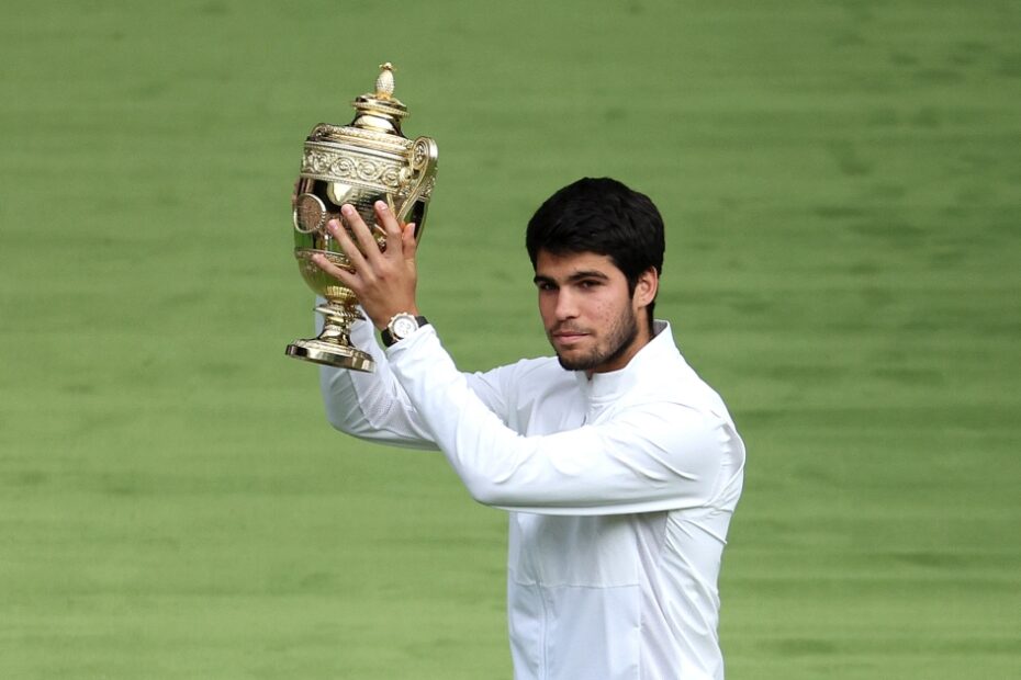 Carlos Alcaraz Wins His First Wimbledon Title