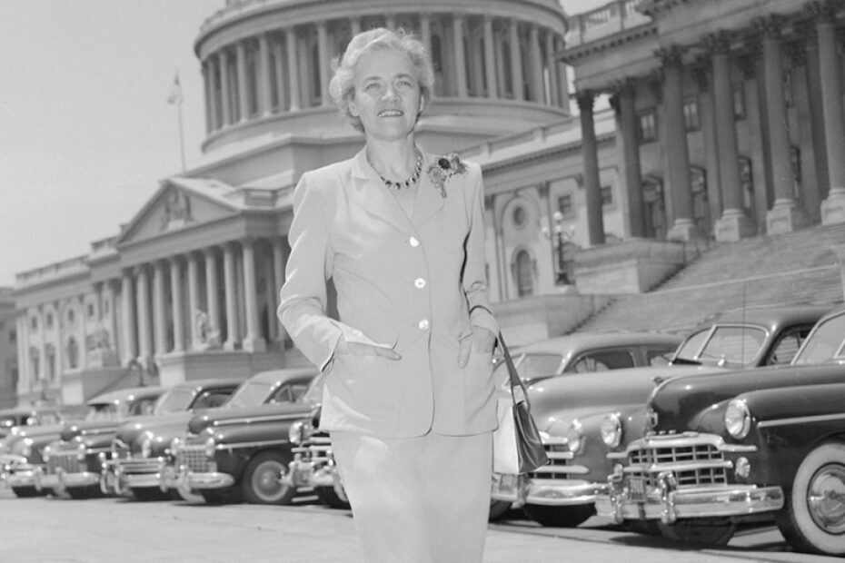 On this day in history, September 13, 1948, trailblazer Margaret Chase Smith is elected to Senate