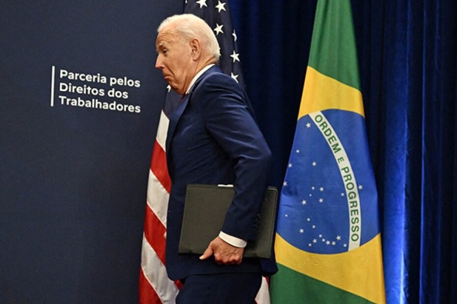 WATCH: Biden forgets to shake hands with president of Brazil in latest awkward gaffe