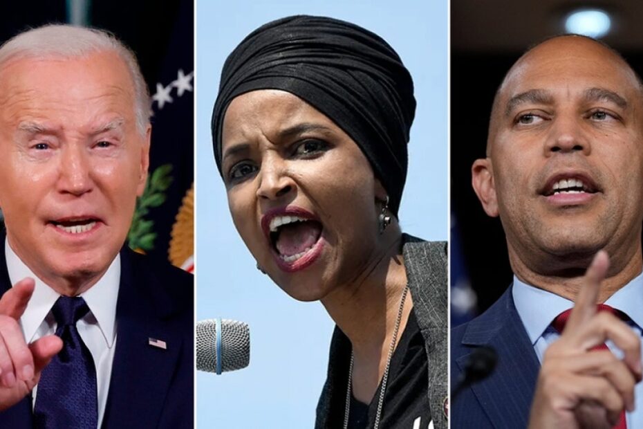 WATCH: Ilhan Omar breaks down in fit of rage aimed at Biden, Democrat leadership over support for Israel