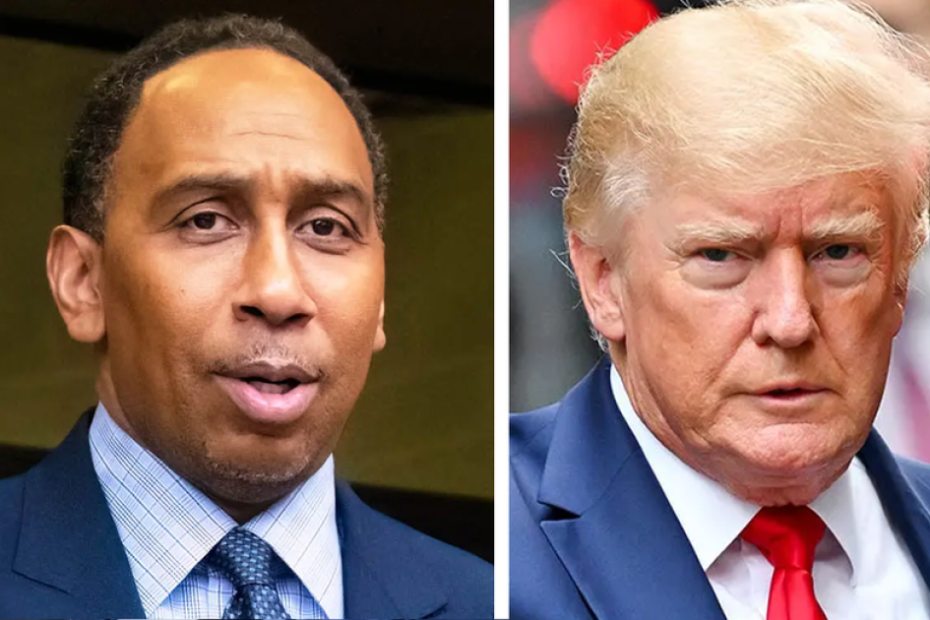 Stephen A. Smith brags to Howard Stern he’d ‘eat Trump alive’ in a debate: ‘Name the time and place’