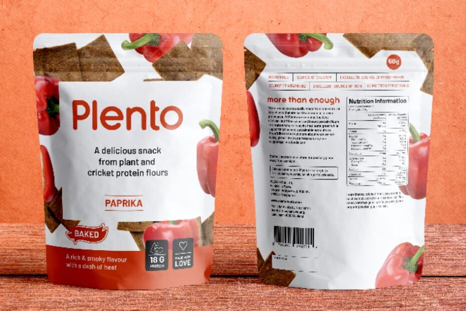 Best of both worlds: Plento to debut nutrient-rich snacks made from pea protein and cricket flour in South Korea