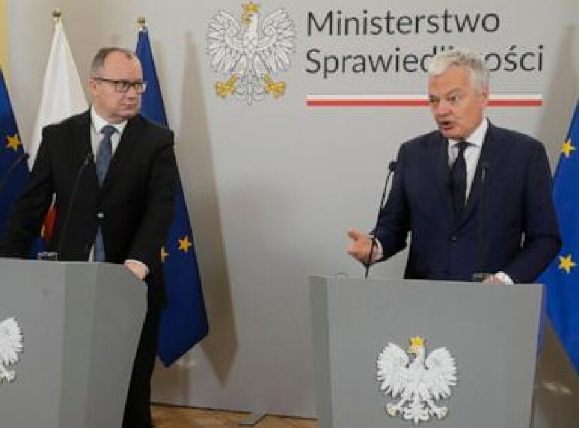 EU official praises efforts by Poland’s new government to restore the rule of law