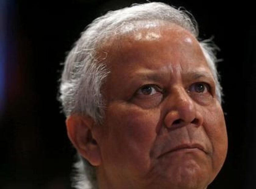 Bangladesh court sentences Nobel laureate Yunus to 6 months in jail. He denies violating labor laws