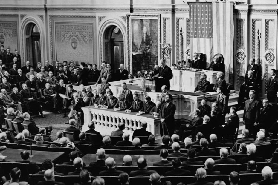 On this day in history, January 6, 1941, FDR delivers Four Freedoms speech, steeling Americans for WWII