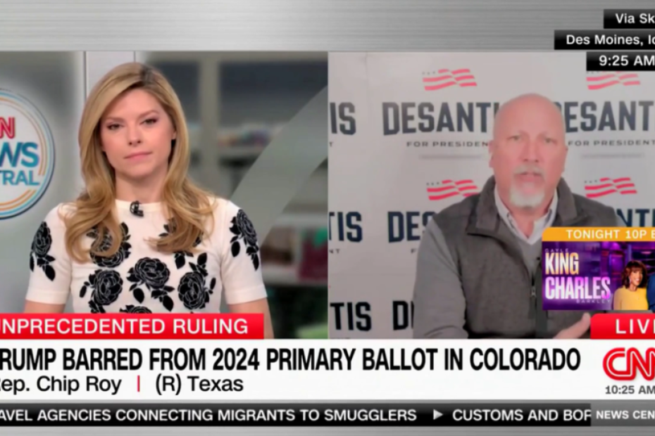 Chip Roy condemns Trump’s disqualification from Colorado 2024 ballot, predicts SCOTUS will reverse decision