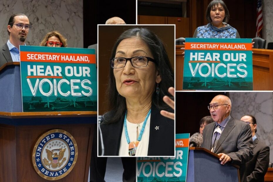 Alaskan Native Americans unleash on Biden admin’s climate agenda: ‘Communities and culture are at risk’