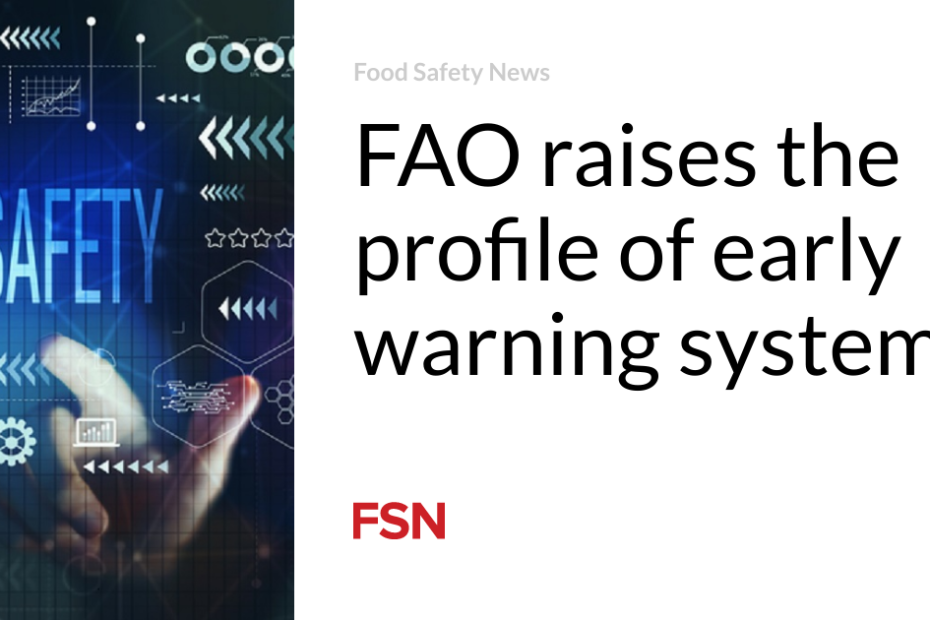 FAO raises the profile of early warning systems