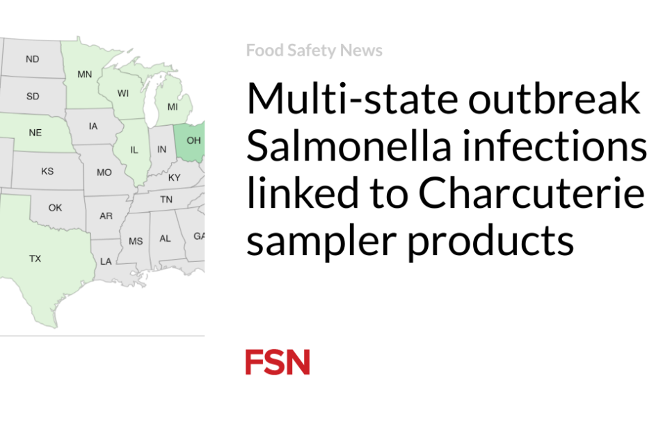 Multi-state outbreak of Salmonella infections linked to Charcuterie sampler products