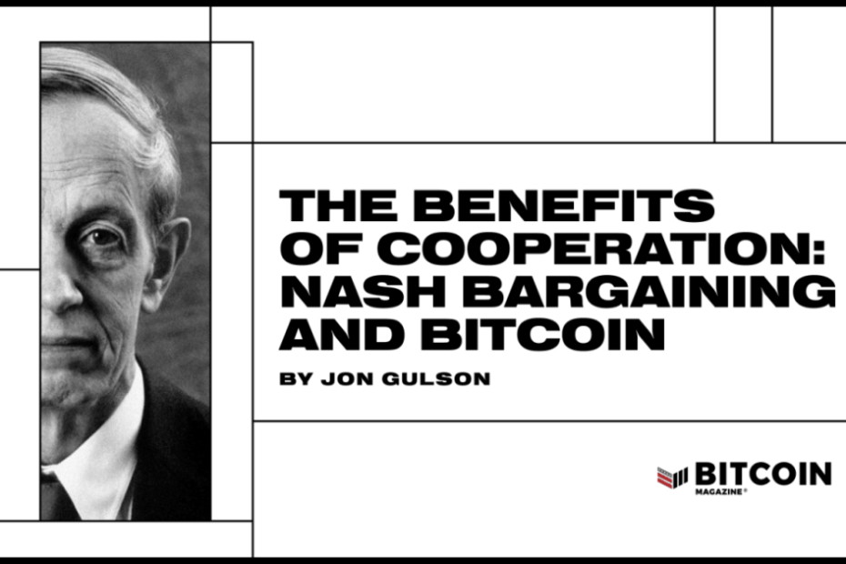 The Benefits of Cooperation: Nash Bargaining and Bitcoin