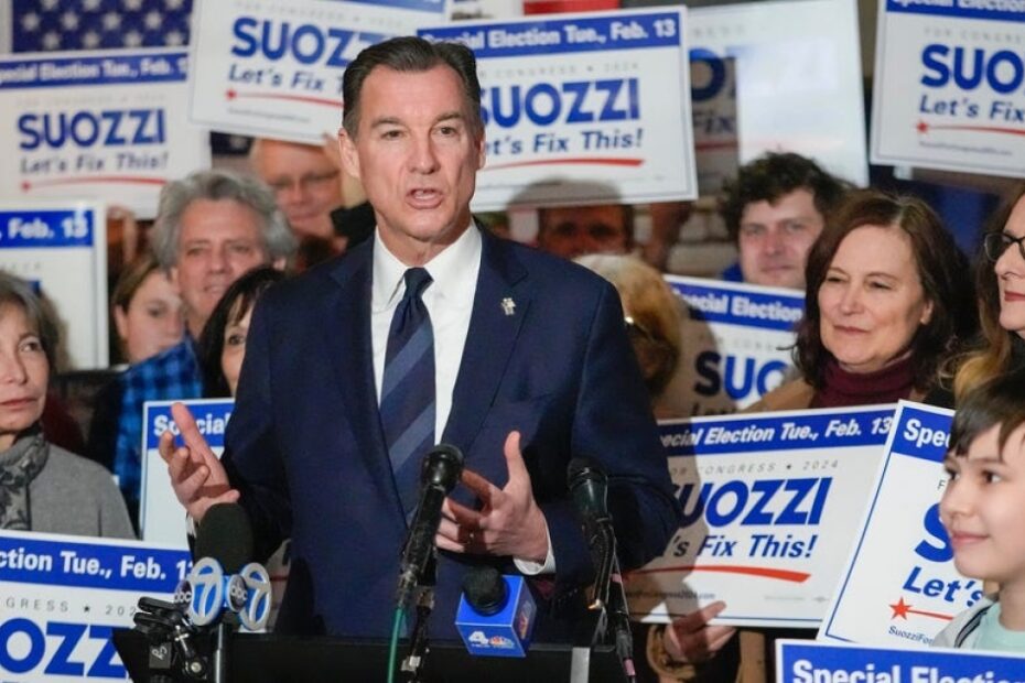 Who is Tom Suozzi? A look at the Democrat who flipped Santos’ seat blue