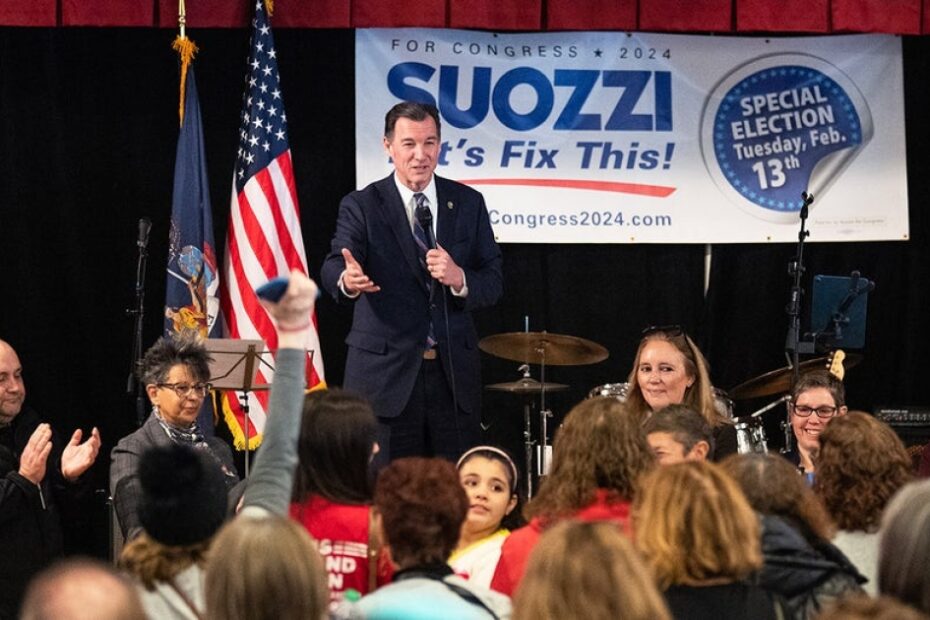 Dems flip seat as Suozzi wins crucial special congressional election in New York