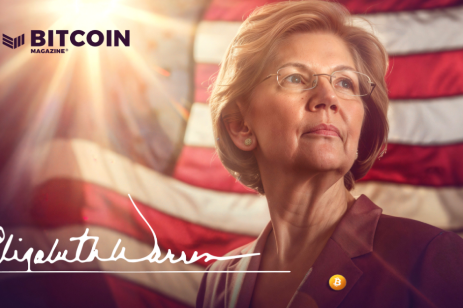 Elizabeth Warren Pivots on Bitcoin, Honors Nakamoto With Flag Over Capitol