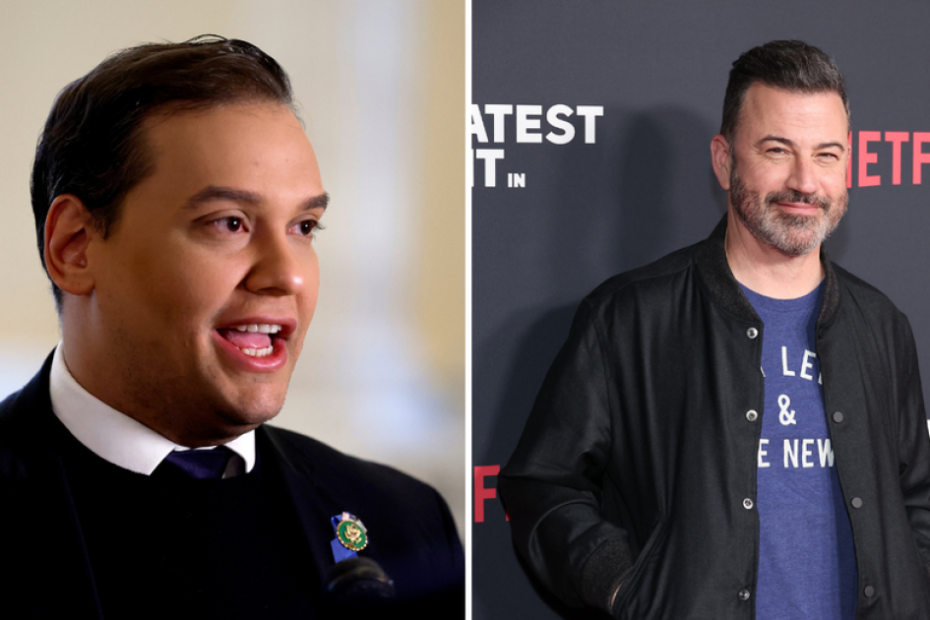 Former Rep. George Santos sues Jimmy Kimmel for soliciting, broadcasting Cameo videos: ‘committed fraud’