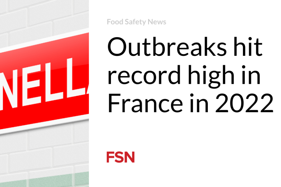 Outbreaks hit record high in France in 2022