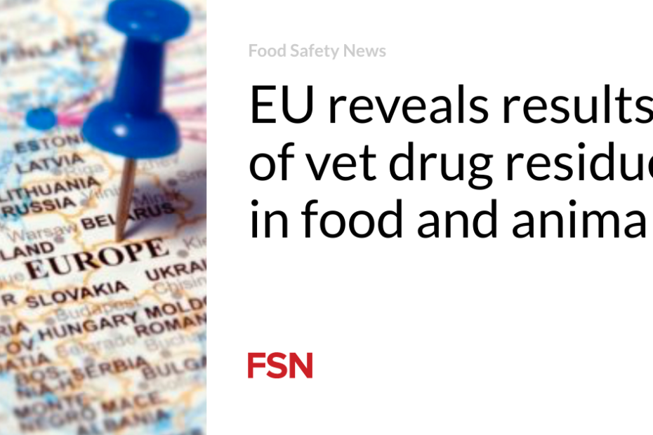 EU reveals results of vet drug residues in food and animals