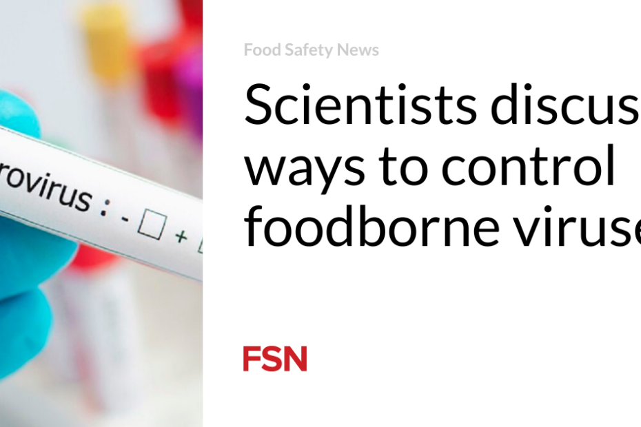 Scientists discuss ways to control foodborne viruses