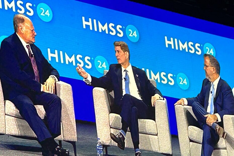 HIMSS24 keynote: Prioritizing sustainability, protecting against climate change and harnessing AI