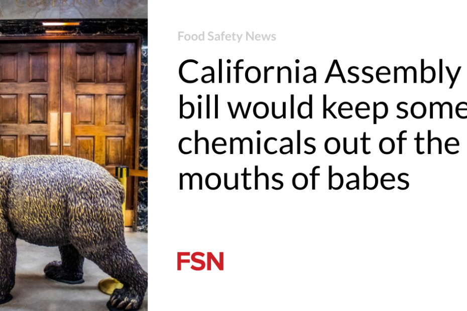 California Assembly bill would keep some chemicals out of the mouths of babes