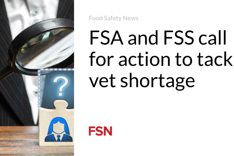 FSA and FSS call for action to tackle vet shortage