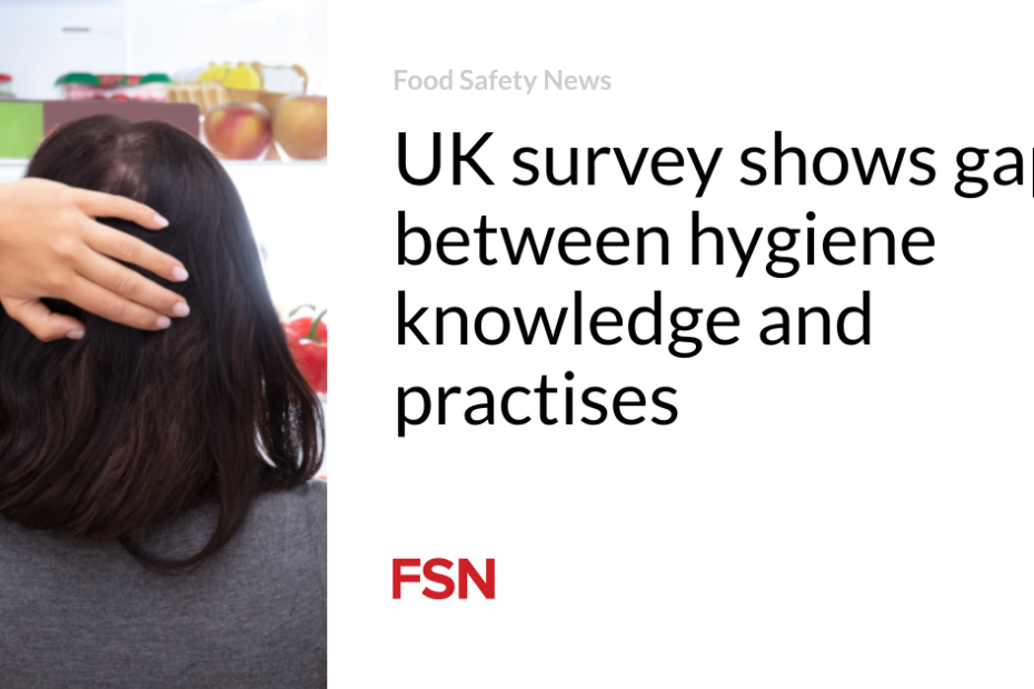 UK survey shows gap between hygiene knowledge and practises