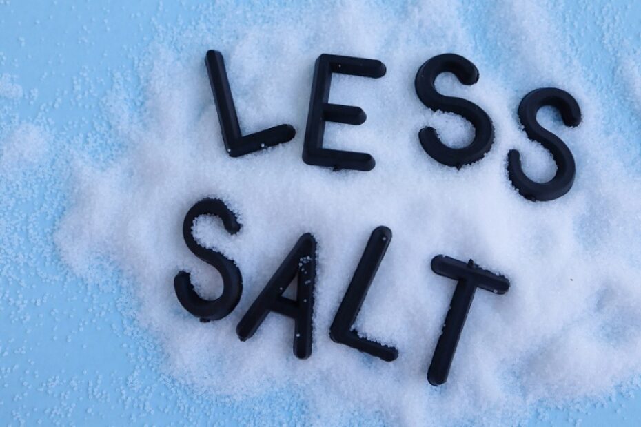 How is the food industry tackling salt reduction?