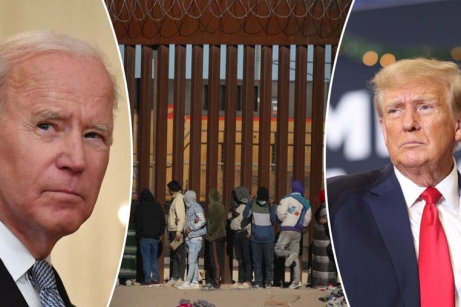 Latinos favor Trump over Biden on economy, support president shutting down border, poll finds