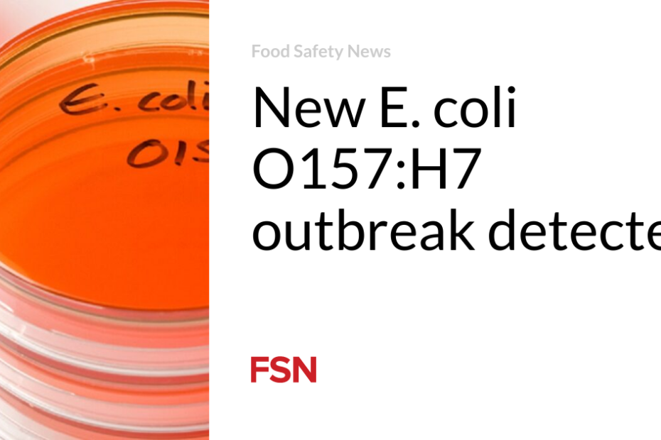 New E. coli O157:H7 outbreak detected