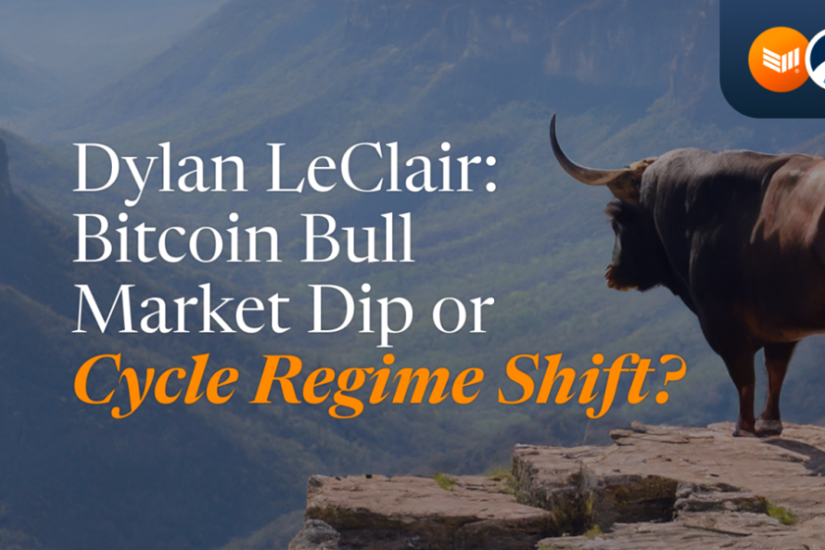 Dylan LeClair: Bitcoin Bull Market Dip or Cycle Regime Shift?