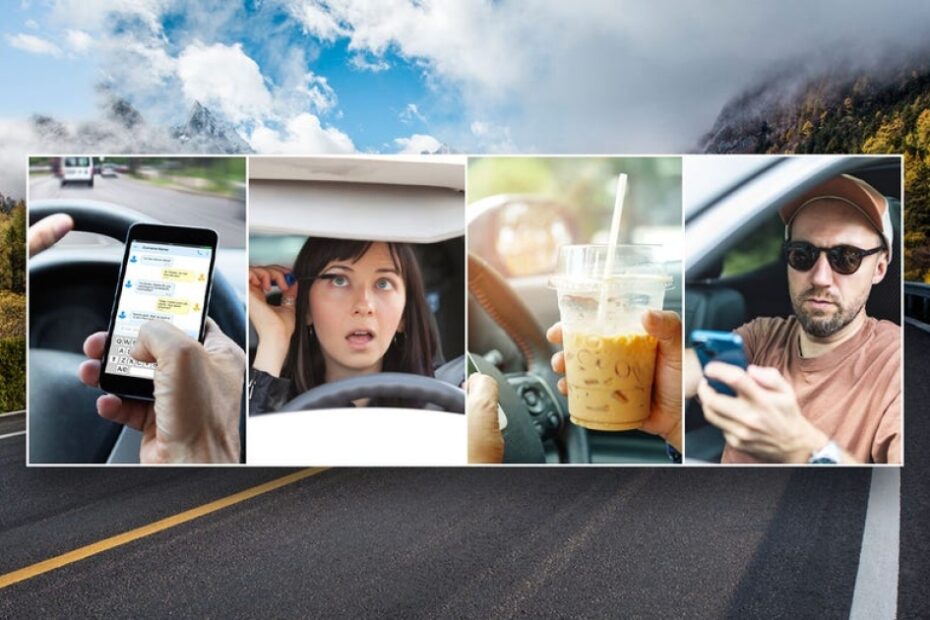 Driving dangers: 9 top distractions that contribute to accidents, according to experts