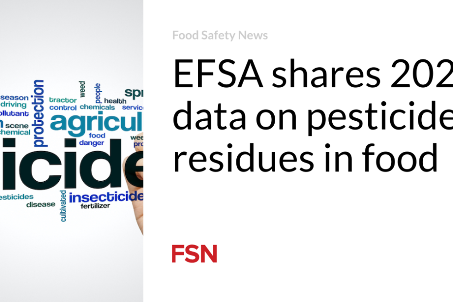 EFSA shares 2022 data on pesticide residues in food