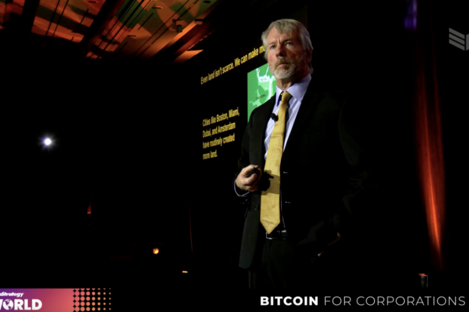Michael Saylor Delivers Bitcoin Masterclass To Fortune 1000 Companies