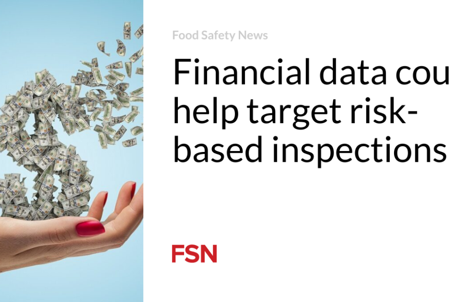 Financial data could help target risk-based inspections
