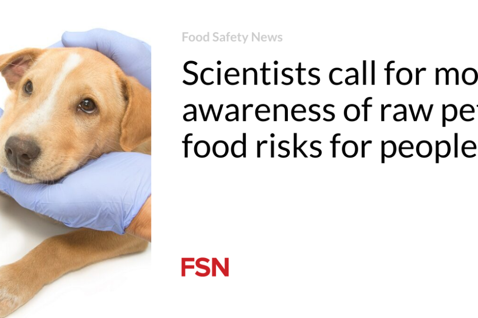 Scientists call for more awareness of raw pet food risks for people