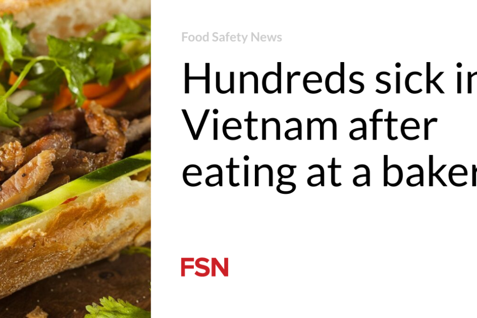 Hundreds sick in Vietnam after eating at a bakery