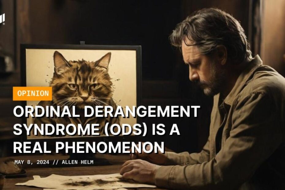 Ordinal Derangement Syndrome (ODS) Is a Real Phenomenon