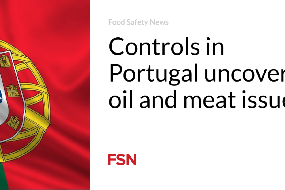 Controls in Portugal uncover oil and meat issues