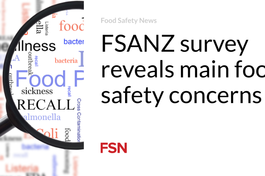 FSANZ survey reveals main food safety concerns