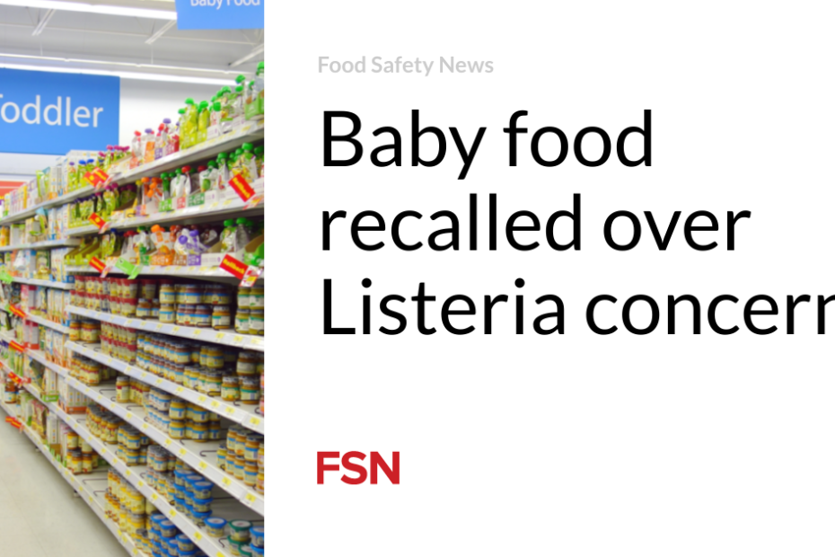 Baby food recalled over Listeria concerns