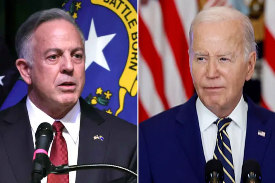 Nevada governor tells Biden he’s in danger of losing critical state over high prices: ‘Just doesn’t get it’