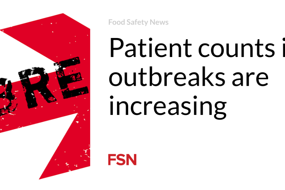 Patient counts in outbreaks are increasing