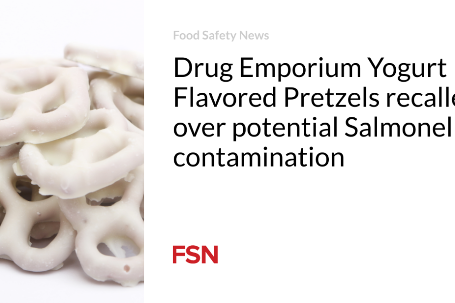 Drug Emporium Yogurt Flavored Pretzels recalled over potential Salmonella contamination