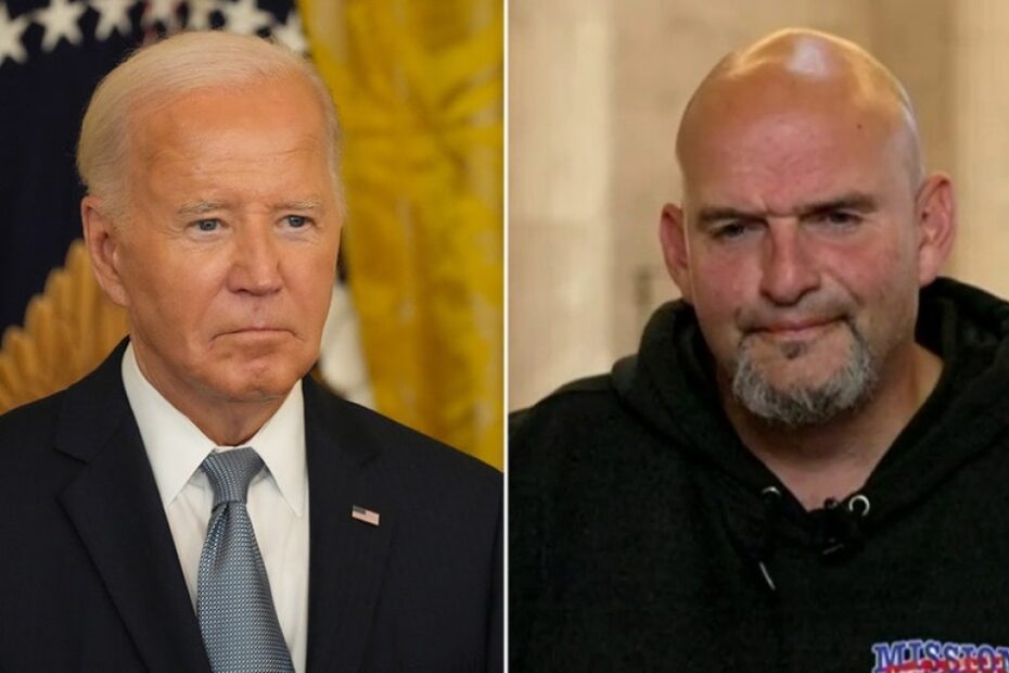 Fetterman doubles down on support for Biden amid calls for him to withdraw: ‘He’s been a great president’