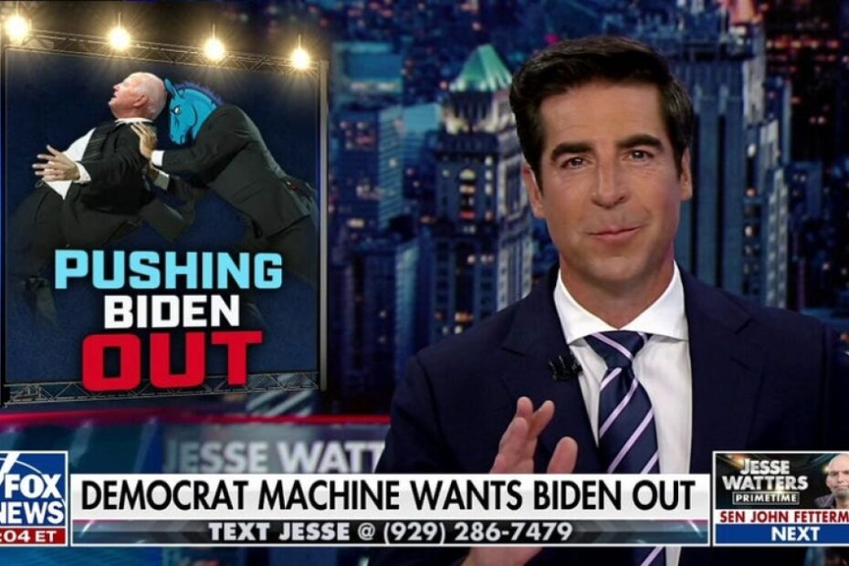 JESSE WATTERS: Biden is finding out the Democrat machine is the most powerful thing in Washington