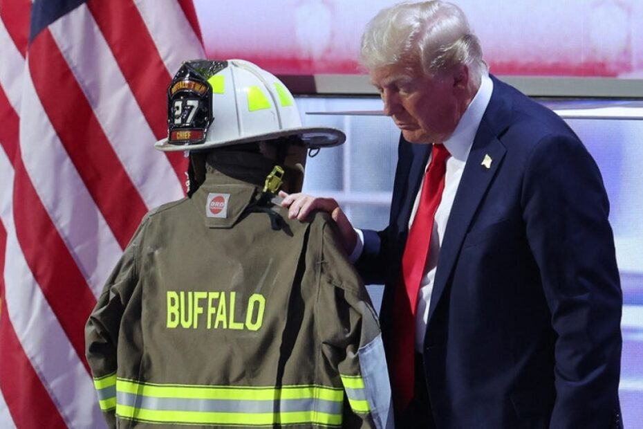 Trump pays emotional tribute to Corey Comperatore during RNC speech: ‘Spirit that forged America’