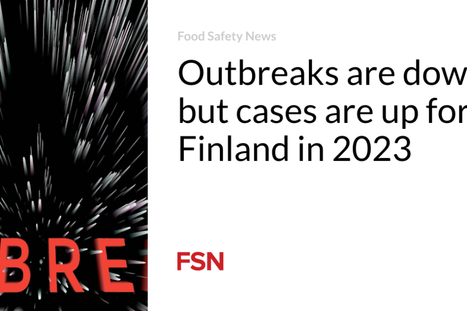 Outbreaks are down, but cases are up for Finland in 2023