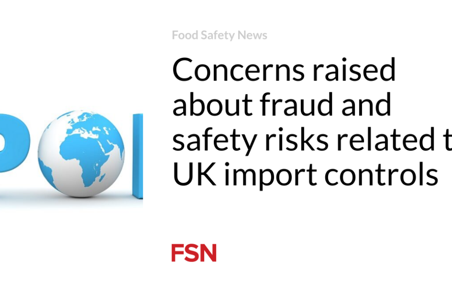 Concerns raised about fraud and safety risks related to UK import controls