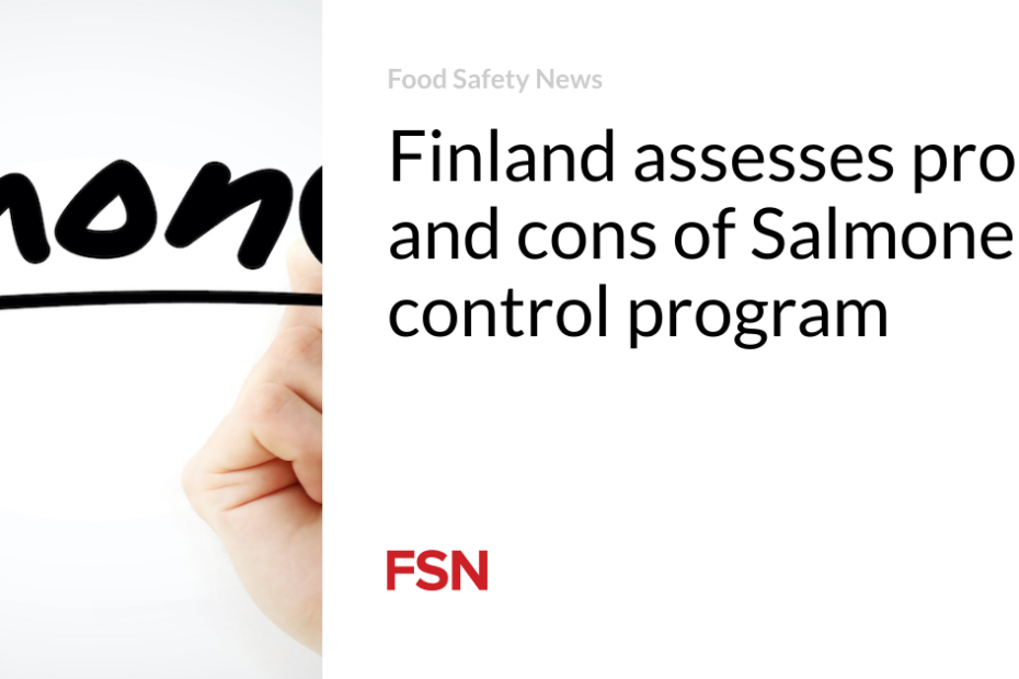 Finland assesses pros and cons of Salmonella control program